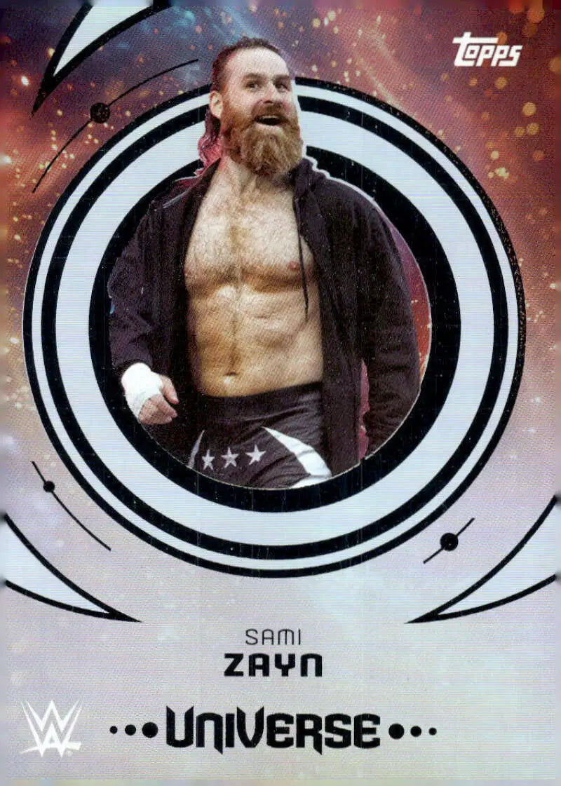 2025 Topps Universe WWE #25 Sami Zayn NM-MT ID:81607