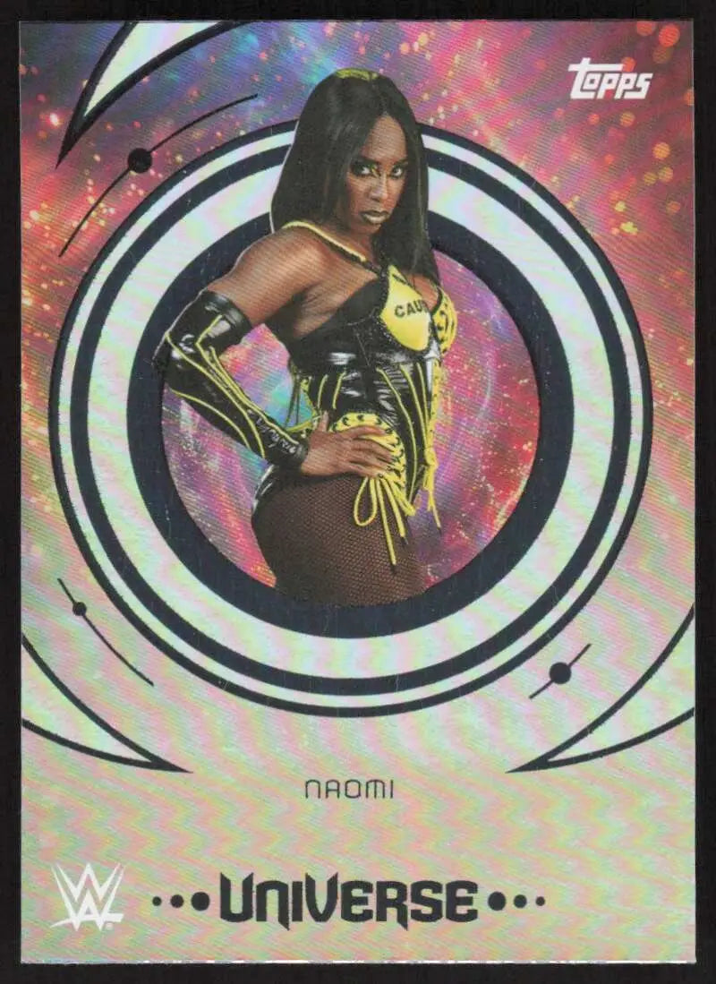 2025 Topps Universe WWE #87 Naomi NM-MT ID:81616