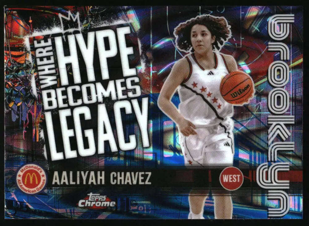 2025 Topps Chrome McDonalds All American Hype Legacy Blue RayWave Refra ID:83835