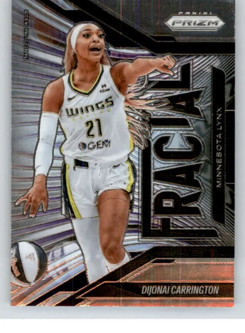 2025 Panini Prizm WNBA Fractal #1 DiJonai Carrington NM Near Mint ID:83666