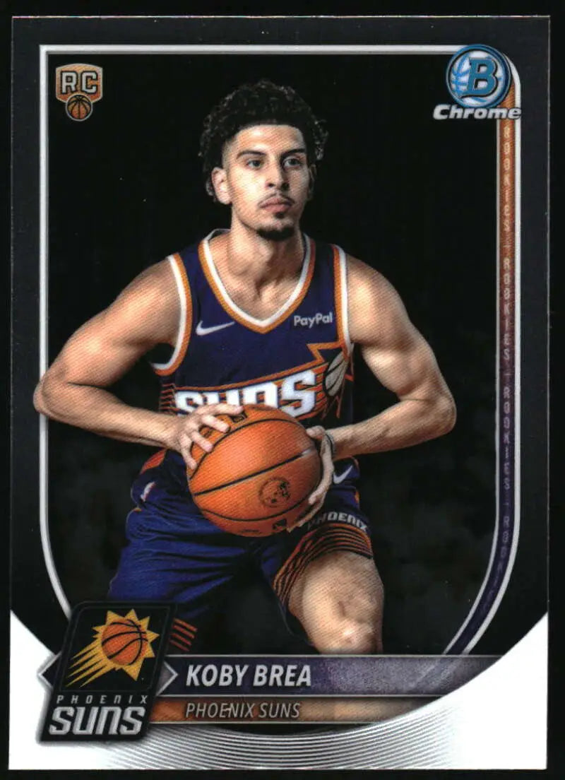 2025-26 Bowman Chrome #BCV-42 Koby Brea NM-MT RC Rookie Suns ID:82450