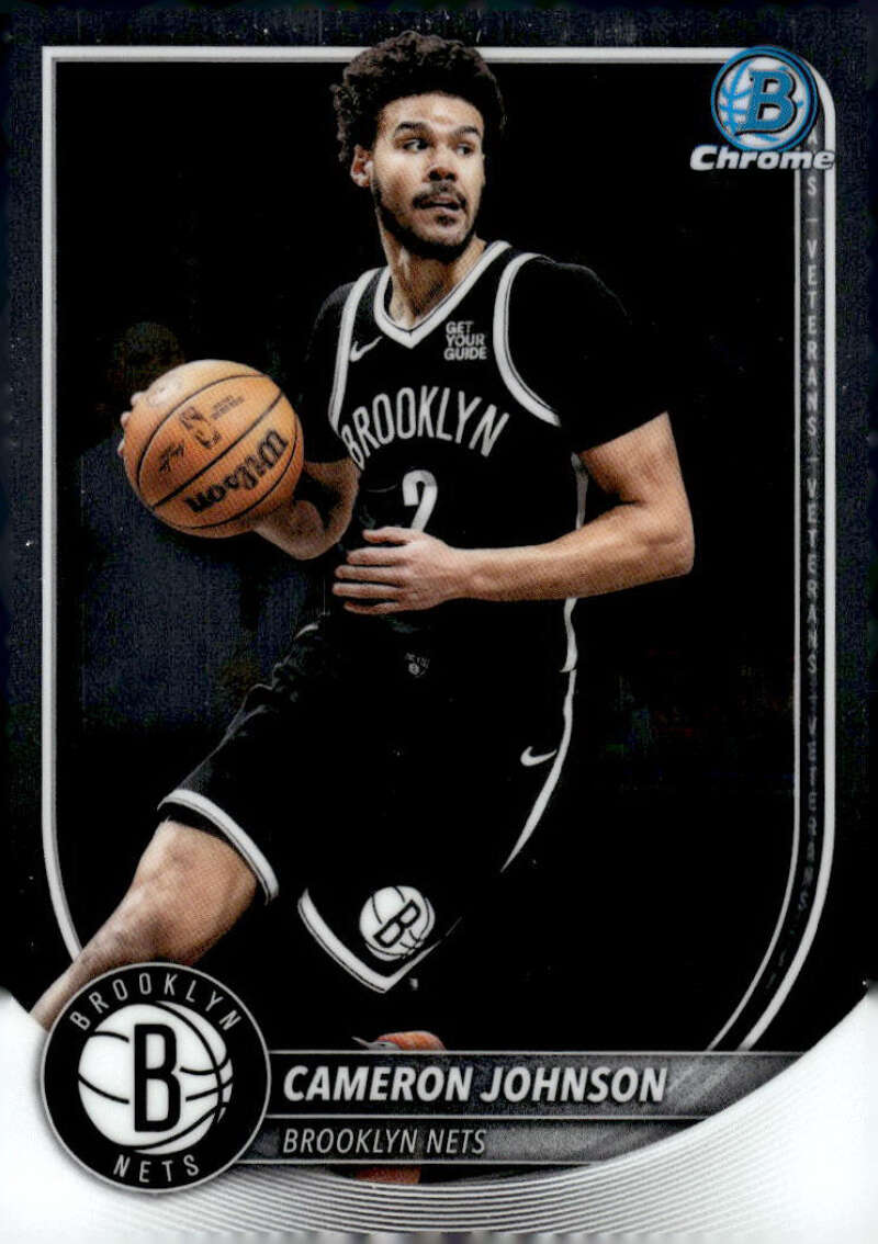 2025-26 Bowman Chrome #BCV-61 Cameron Johnson NM-MT Nets ID:82452