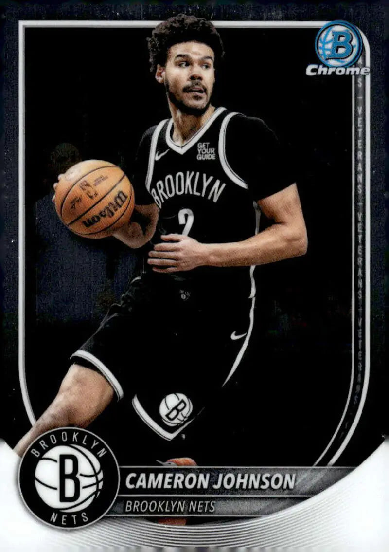 2025-26 Bowman Chrome #BCV-61 Cameron Johnson NM-MT Nets ID:82452