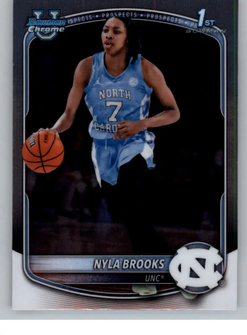 2025-26 Bowman Chrome Prospects #BCP-63 Nyla Brooks NM Near Mint ID:83833