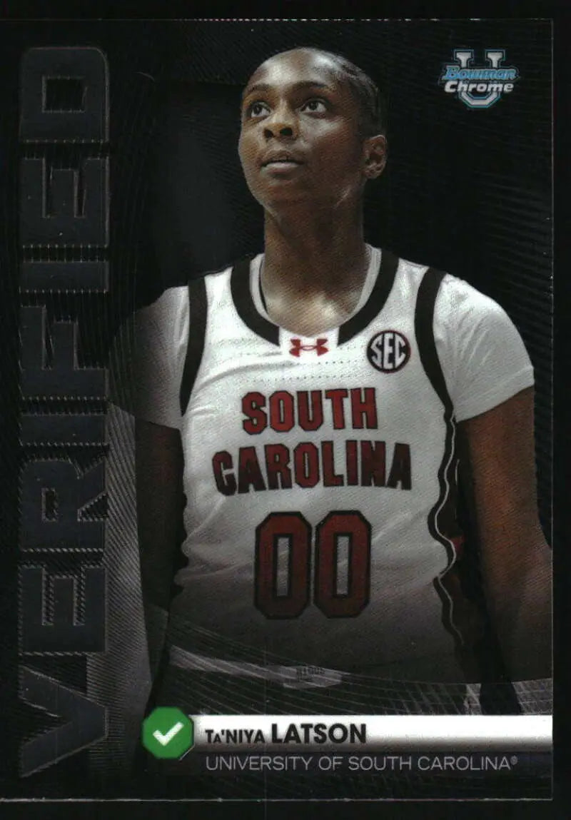 2025-26 Bowman Verified #BV-18 Ta’Niya Latson NM Near Mint ID:83823