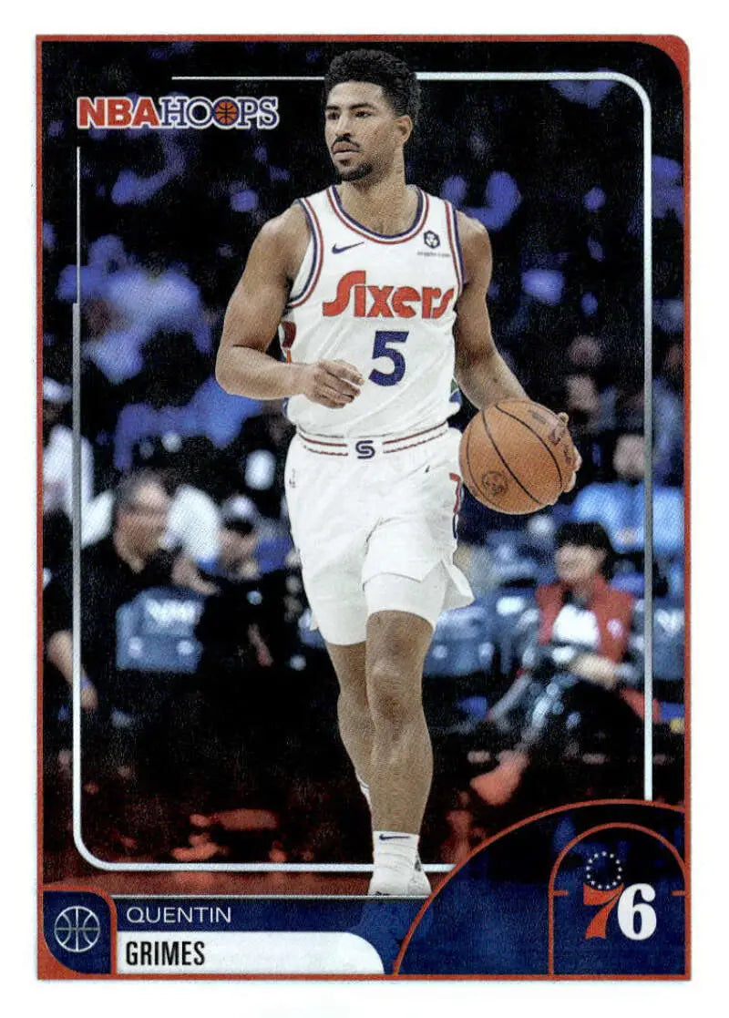 2025-26 Topps NBA Hoops #54 Quentin Grimes NM Near Mint 76ers ID:83172
