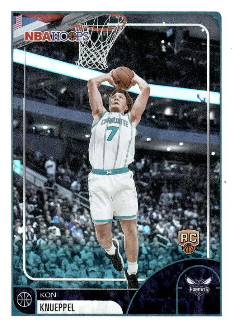 2025-26 Topps NBA Hoops #67 Kon Knueppel NM Near Mint RC Rookie Hornets ID:83176