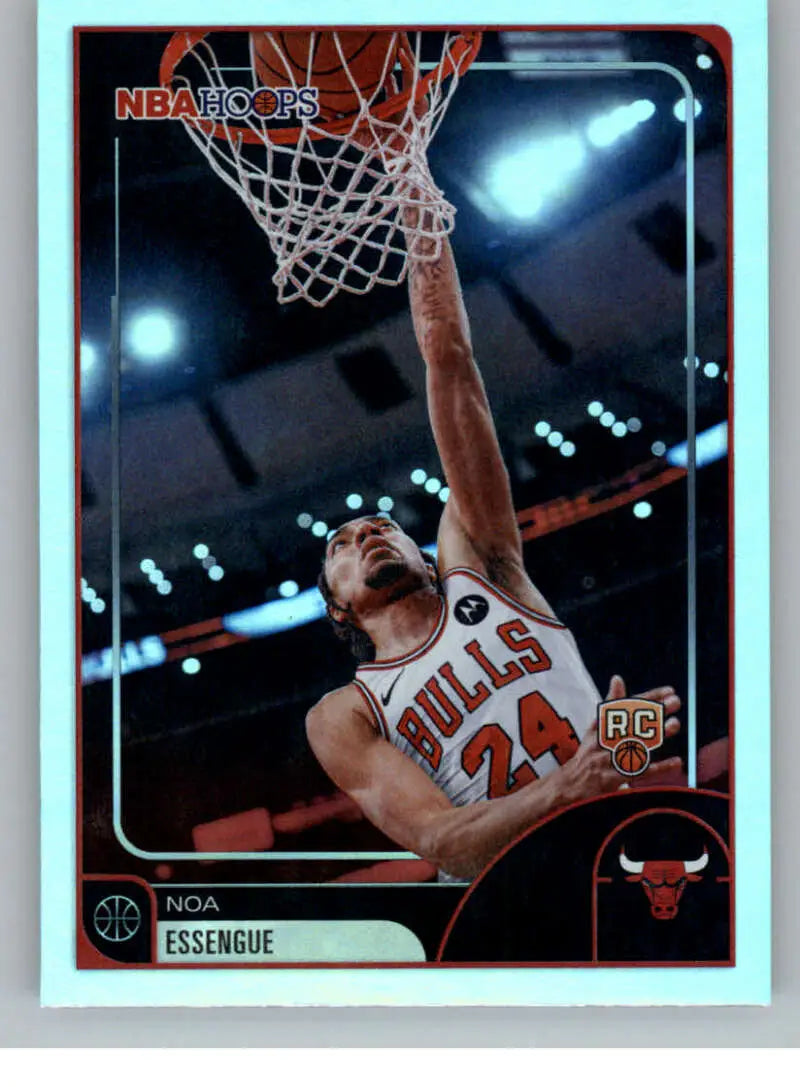 2025-26 Topps NBA Hoops #70 Noa Essengue NM Near Mint RC Rookie Bulls ID:83177