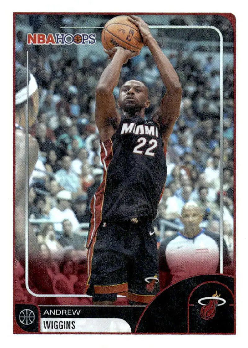 2025-26 Topps NBA Hoops #91 Andrew Wiggins NM Near Mint Heat ID:83185