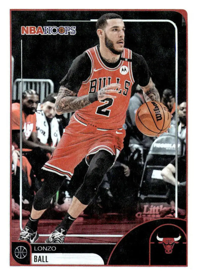 2025-26 Topps NBA Hoops #98 Lonzo Ball NM Near Mint Bulls ID:83188
