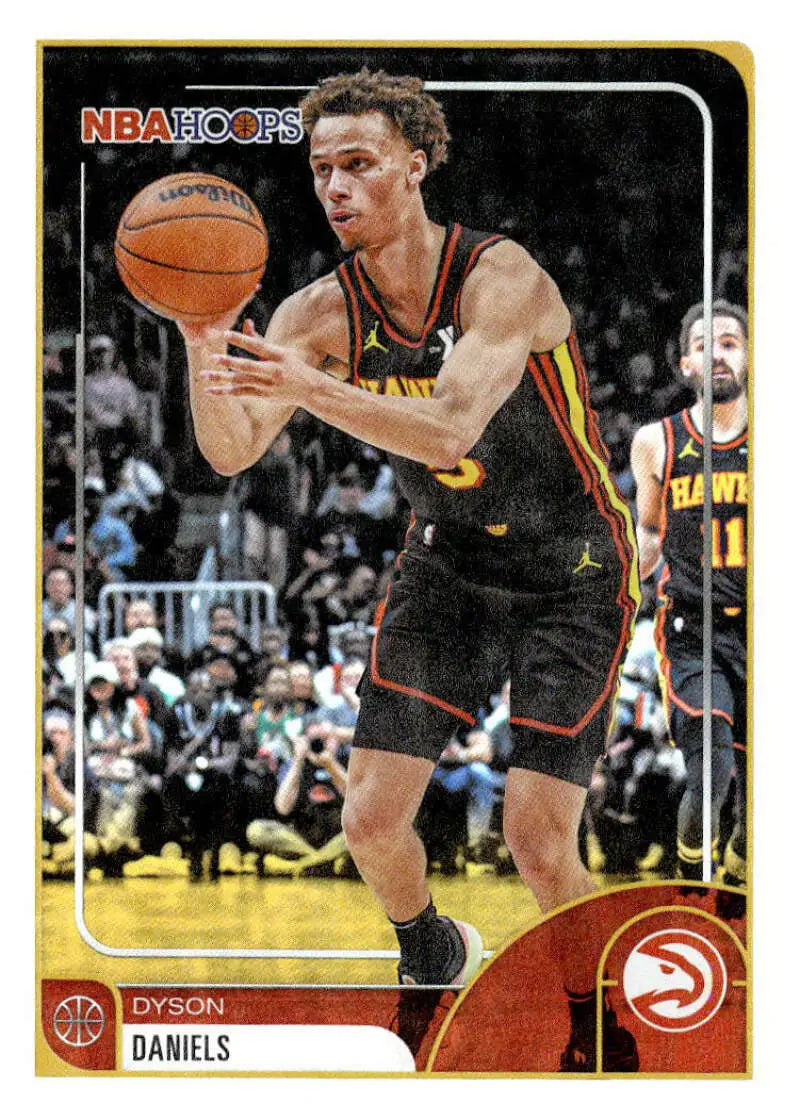 2025-26 Topps NBA Hoops #109 Dyson Daniels NM Near Mint Hawks ID:83196