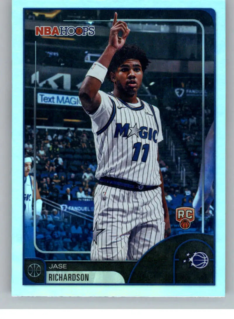2025-26 Topps NBA Hoops #142 Jase Richardson NM Near Mint RC Rookie Mag ID:83205