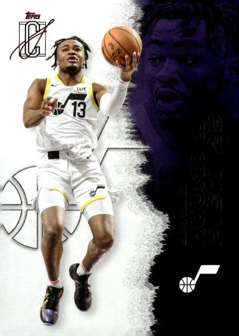 2025-26 Topps Signature Class #5 Isaiah Collier NM Near Mint Jazz ID:83389
