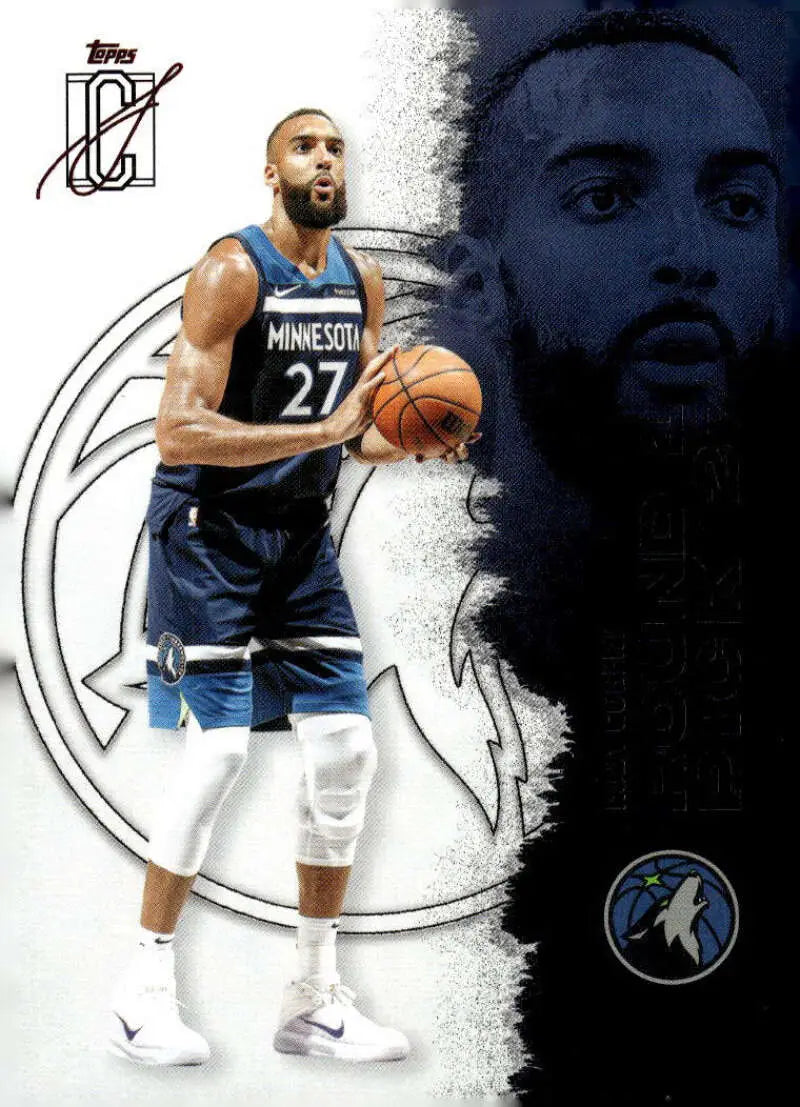 2025-26 Topps Signature Class #96 Rudy Gobert NM Near Mint Timberwolves ID:83414