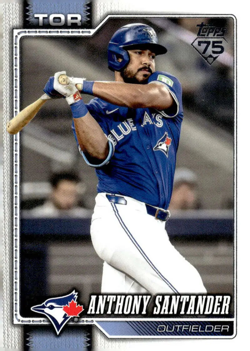 2026 Topps #402 Anthony Santander NM Near Mint Blue Jays ID:83273