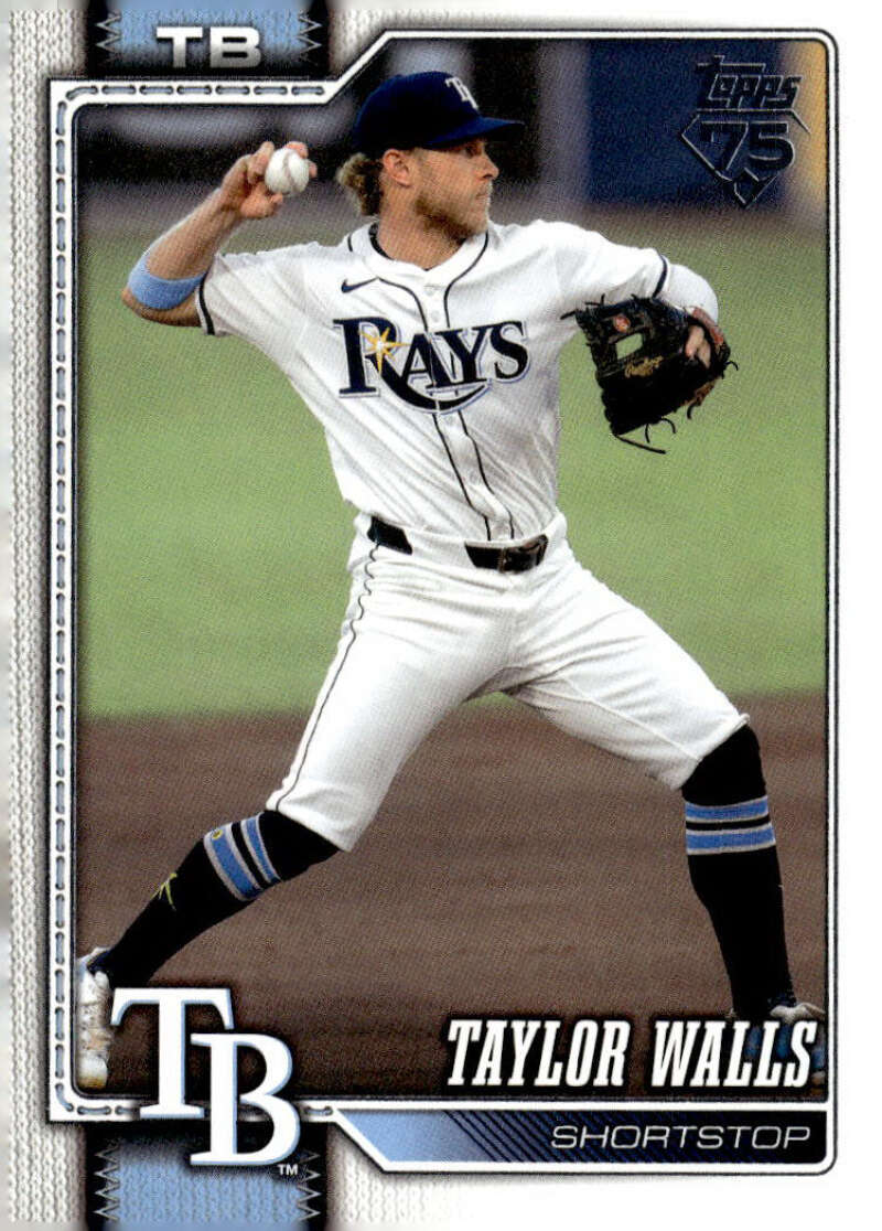 2026 Topps #421 Taylor Walls NM Near Mint Rays ID:83026
