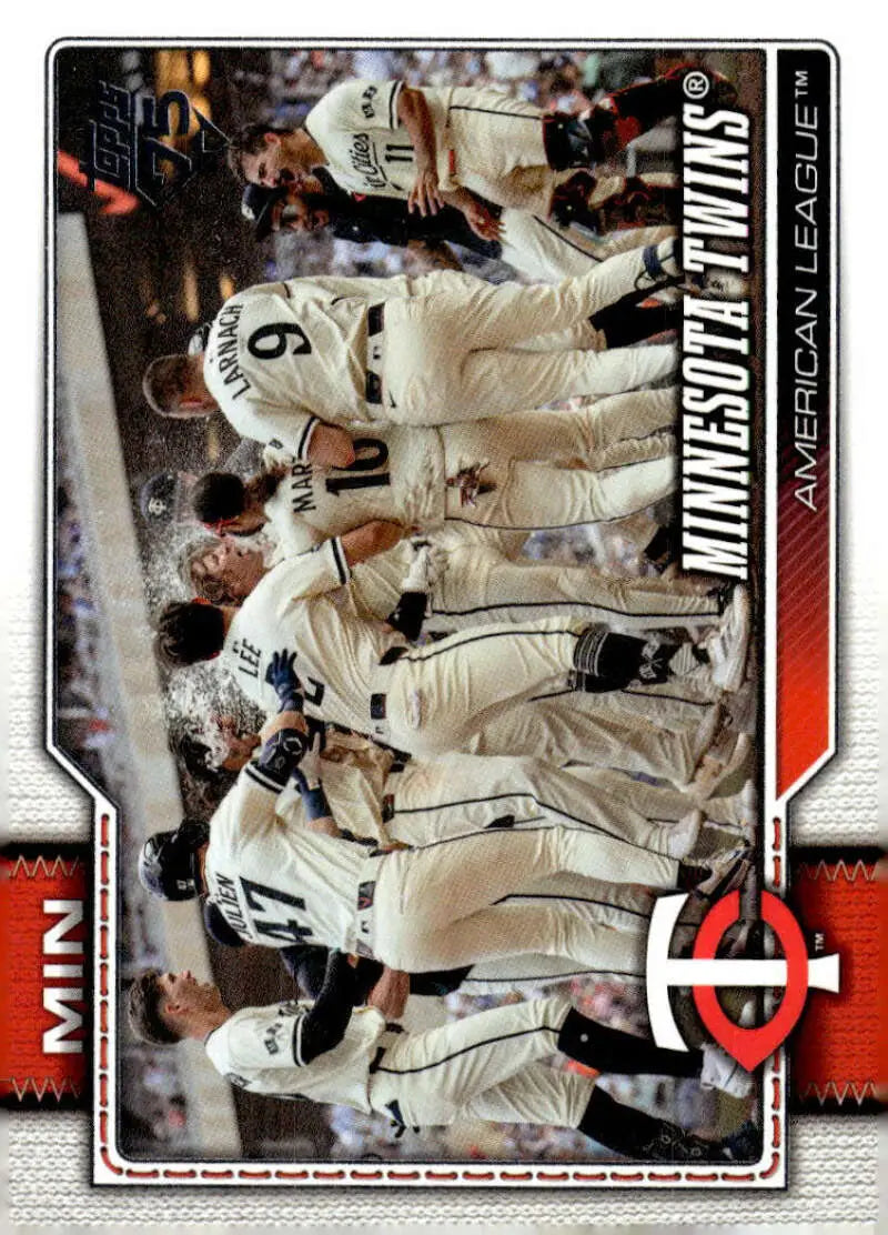 2026 Topps #491 Minnesota Twins NM Near Mint Twins Team Card ID:83032