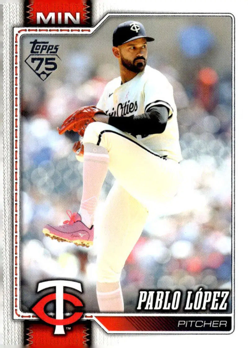 2026 Topps #509 Pablo Lopez NM Near Mint Twins ID:83290