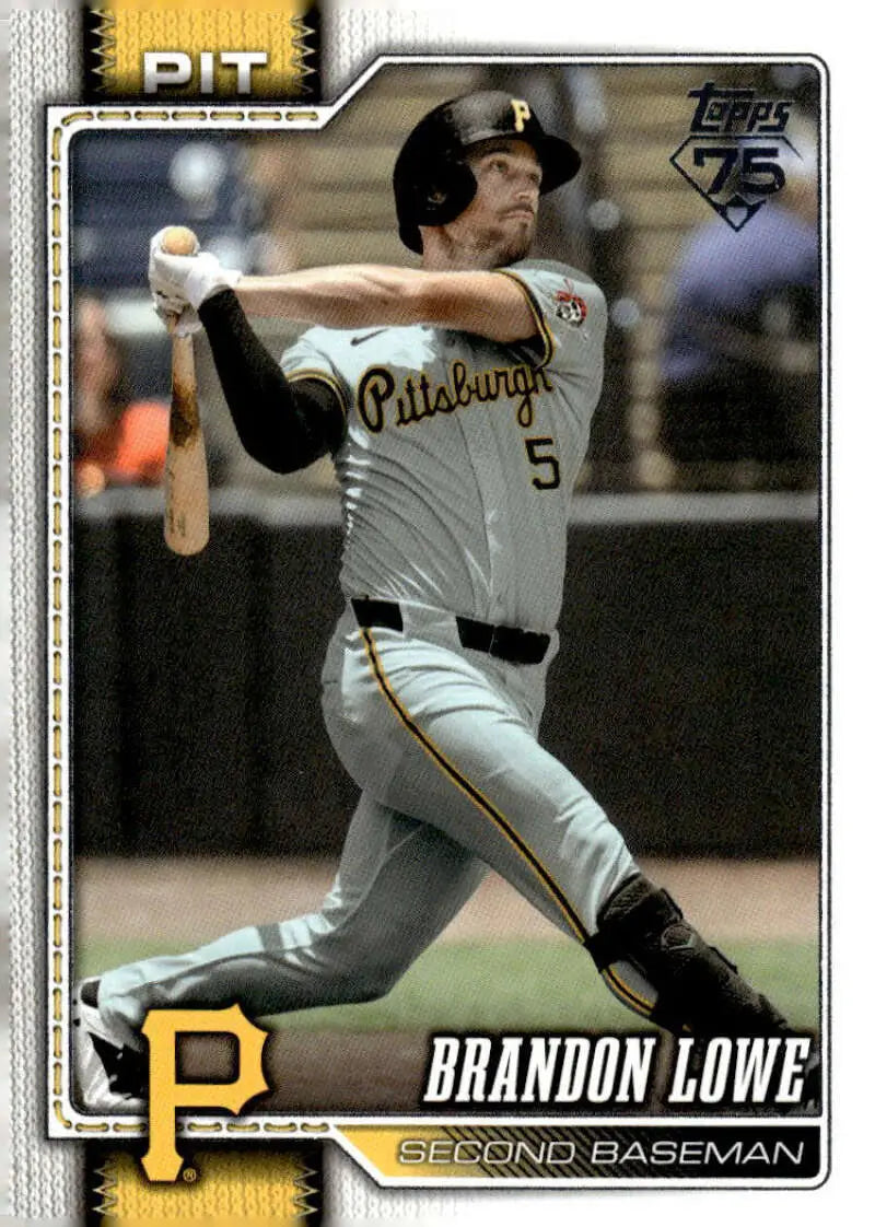 2026 Topps #579 Brandon Lowe NM Near Mint Pirates ID:83303