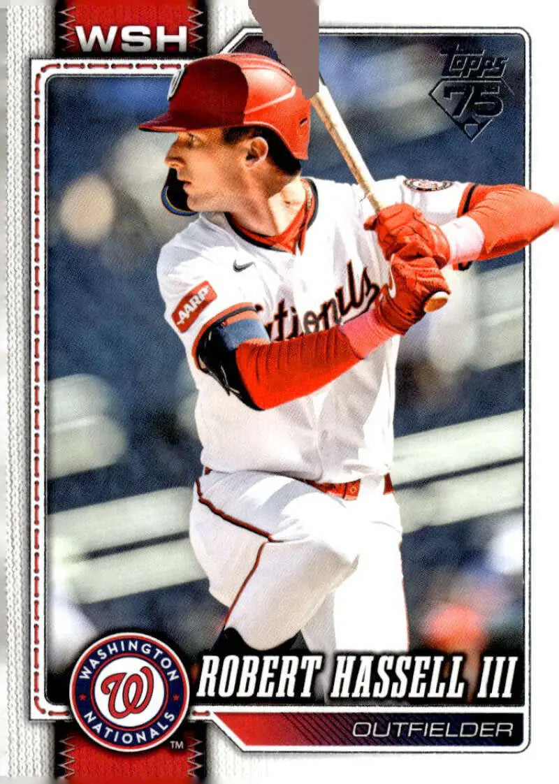 2026 Topps #582 Robert Hassell III NM Near Mint Nationals ID:83304
