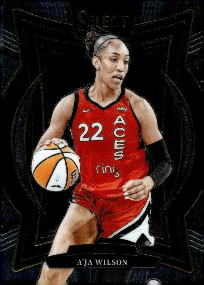 2025 Panini WNBA Select #56 A’ja Wilson NM Near Mint Concourse ID:83489