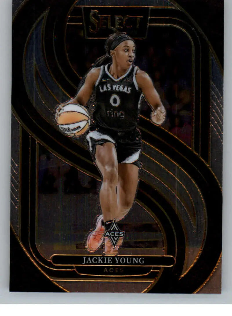 2025 Panini WNBA Select #161 Jackie Young NM Near Mint Premier Level ID:83770