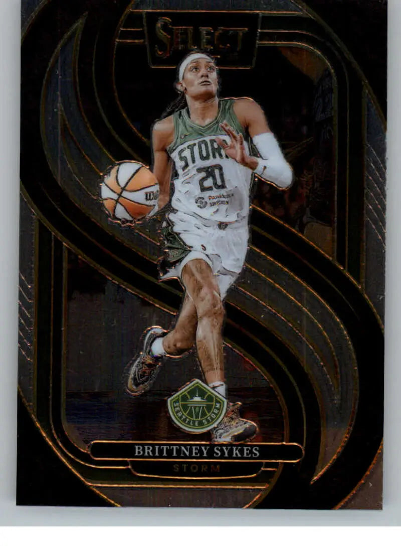2025 Panini WNBA Select #162 Brittney Sykes NM Near Mint Premier Level ID:83771