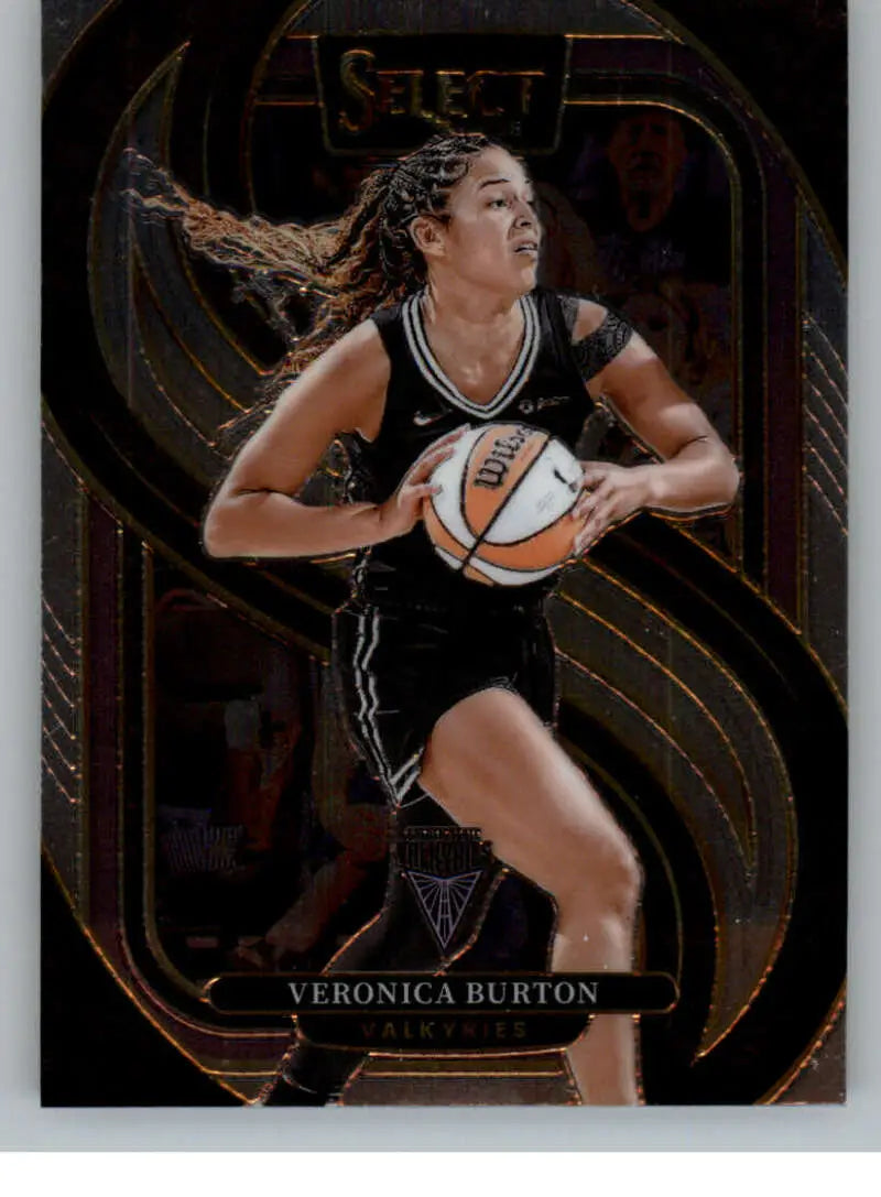 2025 Panini WNBA Select #172 Veronica Burton NM Near Mint Premier Level ID:83854