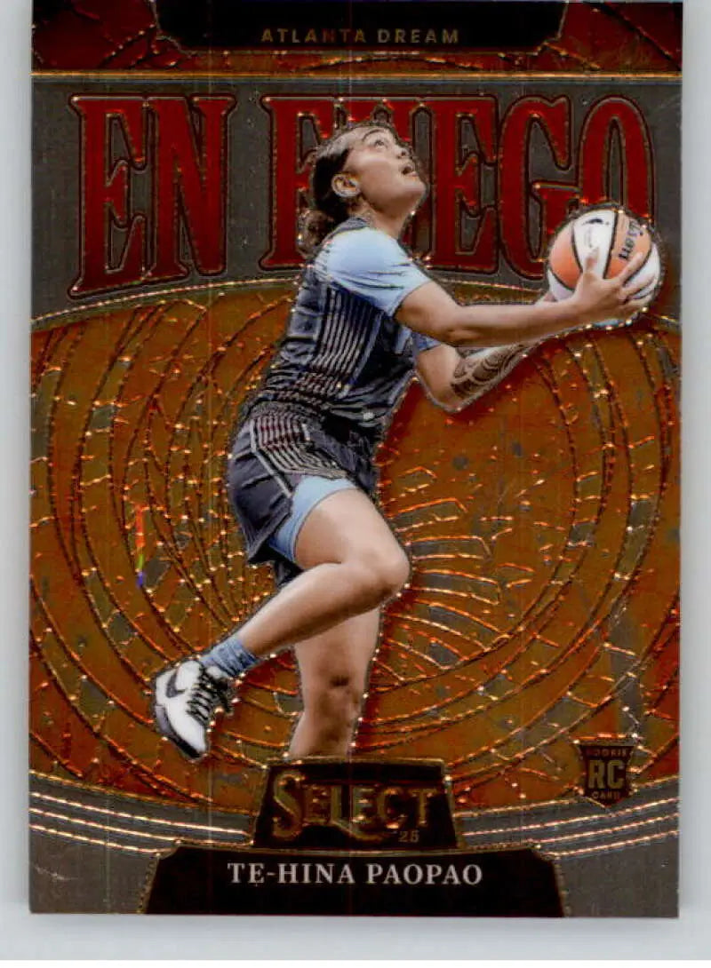 2025 Panini WNBA Select En Fuego #3 Te-Hina Paopao NM Near Mint ID:83850
