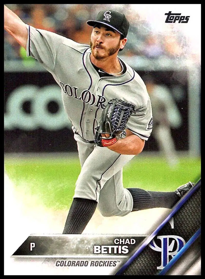 2016 Topps #149 Chad Bettis NM-MT Rockies ID:12942
