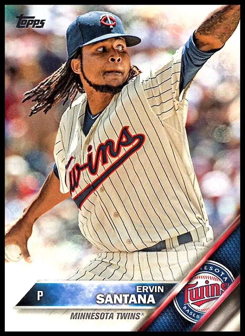 2016 Topps #262 Ervin Santana NM-MT Twins ID:2945