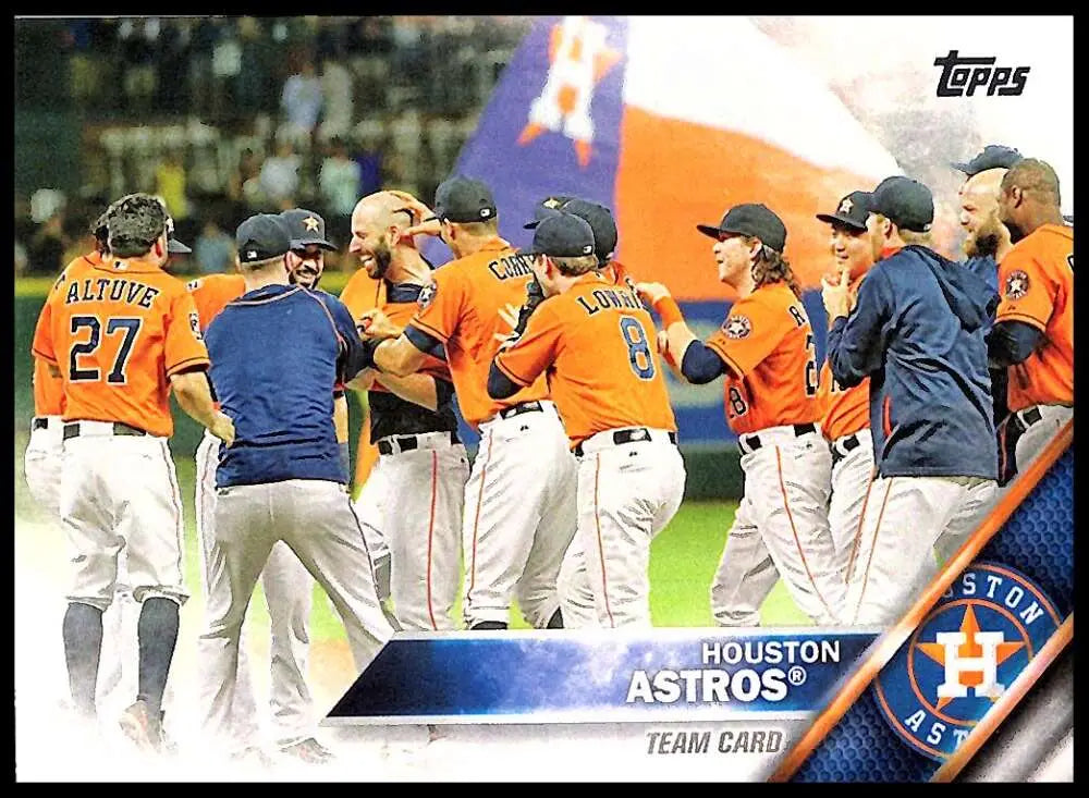 2016 Topps #302 Houston Astros NM-MT Astros