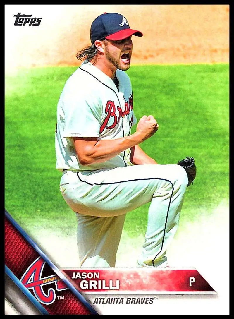 2016 Topps #347 Jason Grilli NM-MT Braves ID:3005