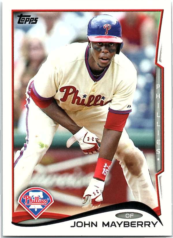 2014 Topps #74 John Mayberry NM-MT Phillies ID:72532