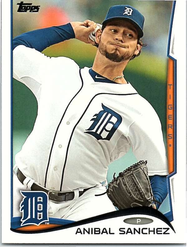 2014 Topps #81 Anibal Sanchez NM-MT Tigers ID:73074