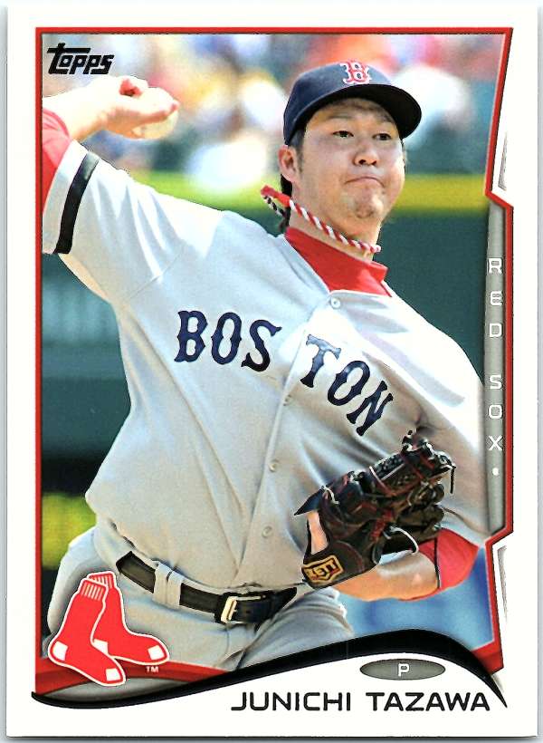 2014 Topps #131 Junichi Tazawa NM-MT Red Sox ID:5586