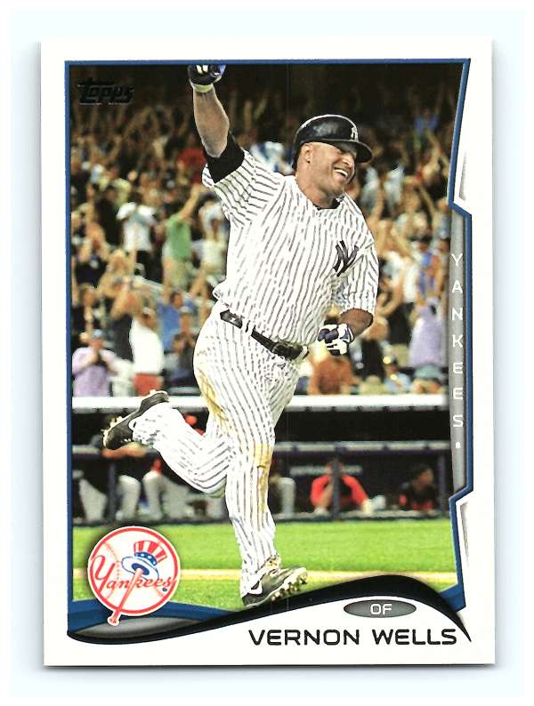 2014 Topps #222 Vernon Wells NM-MT Yankees ID:18525