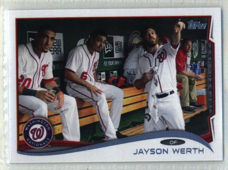 2014 Topps #228 Jayson Werth NM-MT Nationals ID:73313