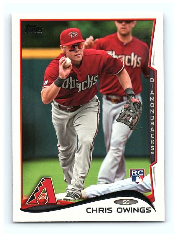 2014 Topps #232 Chris Owings NM-MT RC Rookie Diamondbacks ID:5623