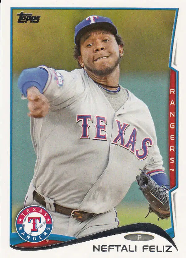 2014 Topps #310 Neftali Feliz NM-MT Rangers ID:5652