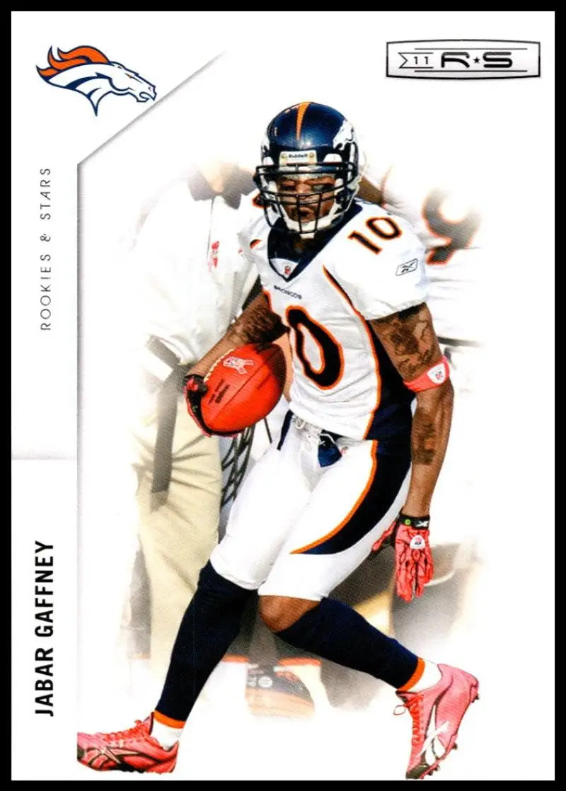 2011 Panini Rookies and Stars #45 Jabar Gaffney NM-MT Broncos ID:81404