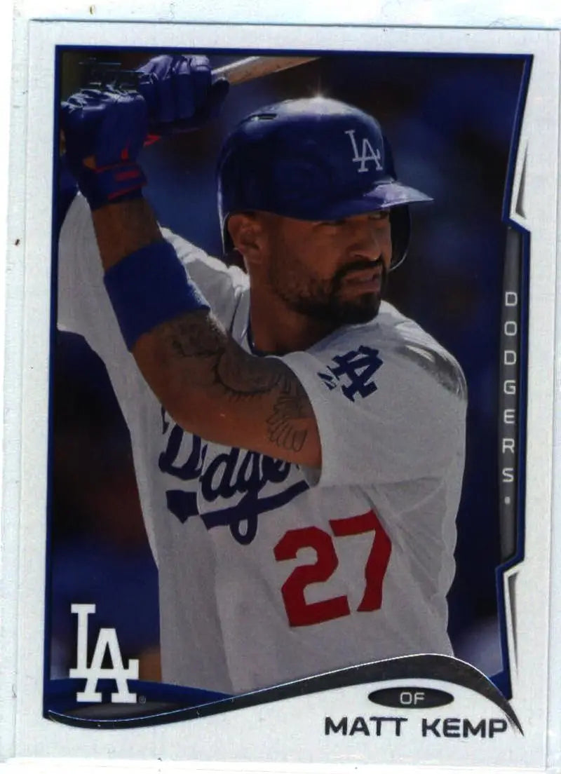 2014 Topps #460 Matt Kemp NM-MT Dodgers