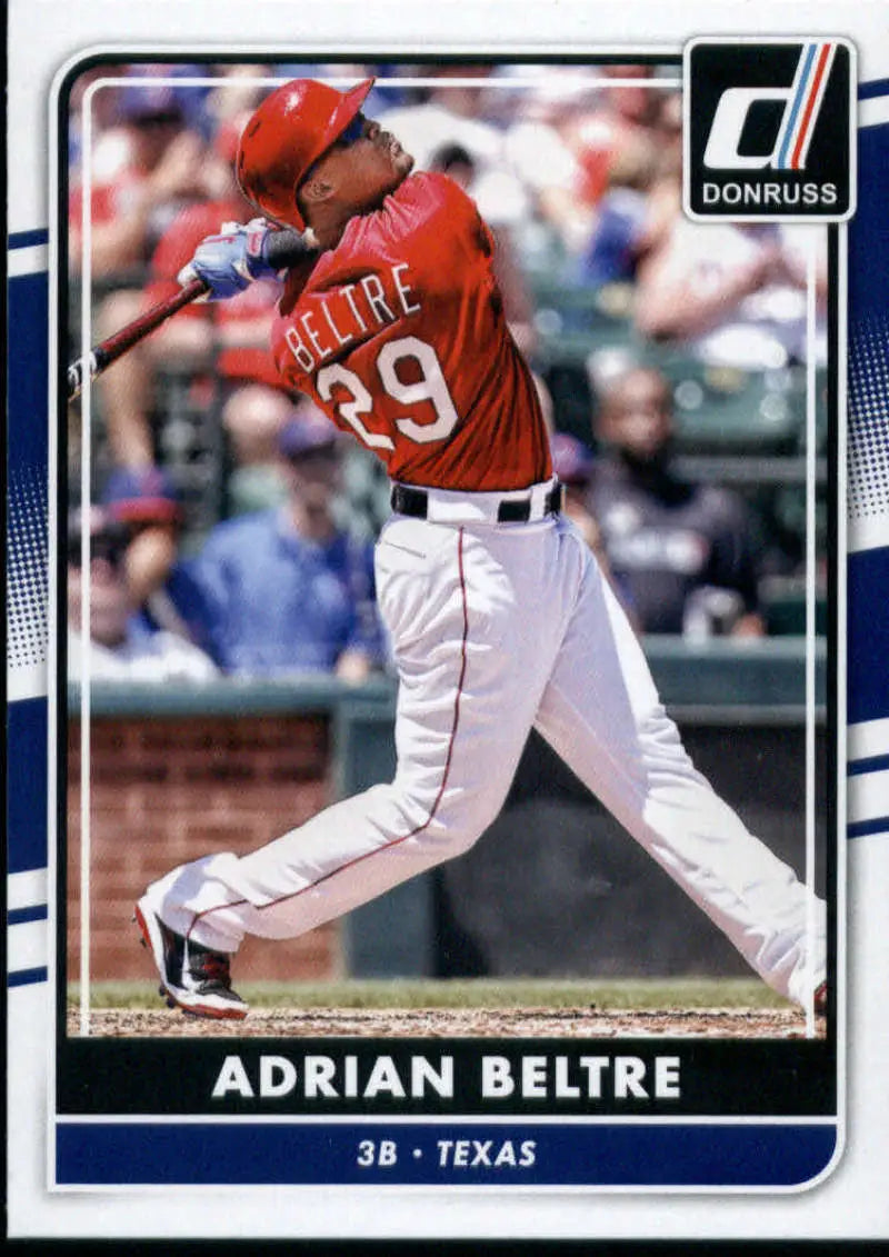 2016 Donruss #129 Adrian Beltre NM-MT Rangers