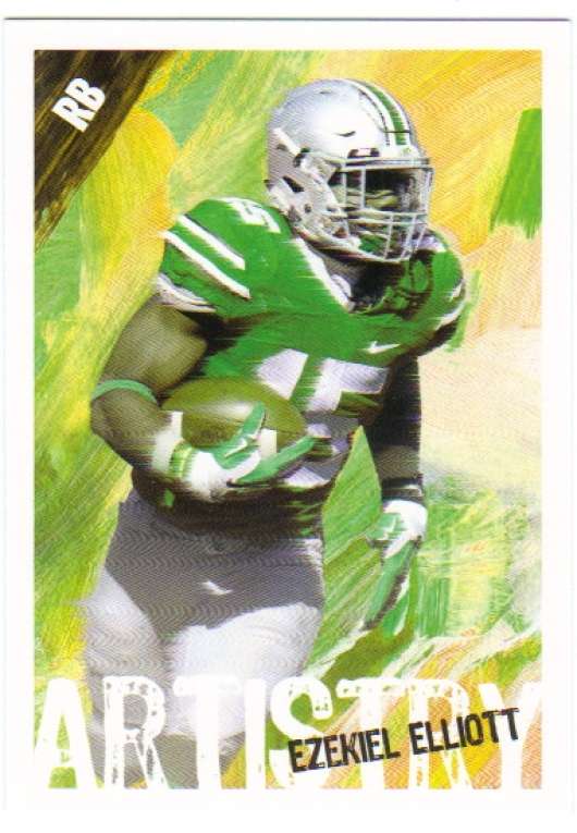 2016 SAGE Hit Artistry #ART-3 Ezekiel Elliott NM-MT RB ID:4619