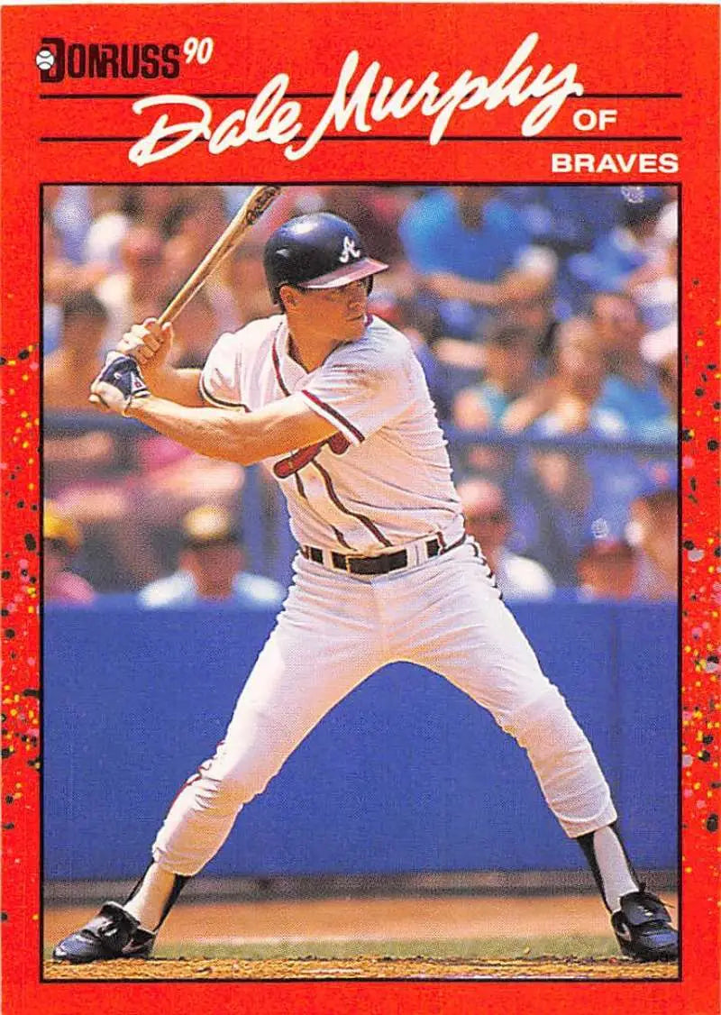 1990 Donruss #168 Dale Murphy NM-MT Braves ID:4827
