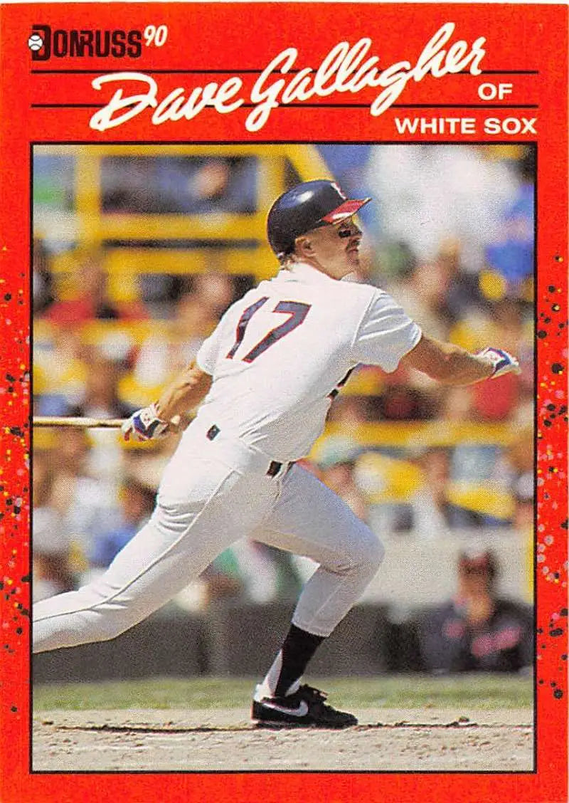 1990 Donruss #219 Dave Gallagher NM-MT White Sox ID:4870