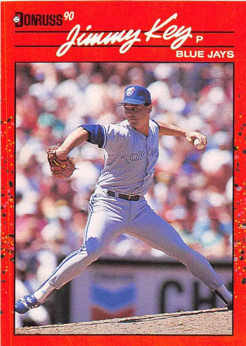 1990 Donruss #231 Jimmy Key NM-MT Blue Jays ID:4923