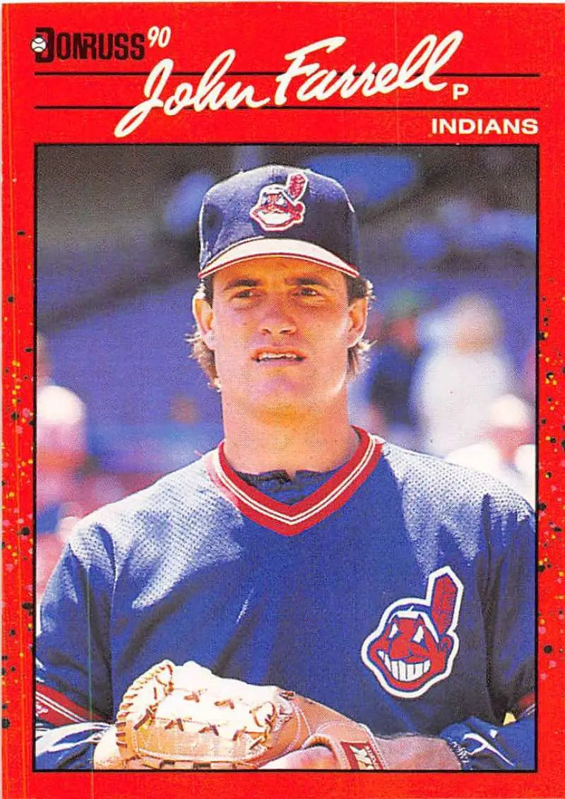 1990 Donruss #232 John Farrell NM-MT Indians ID:4924