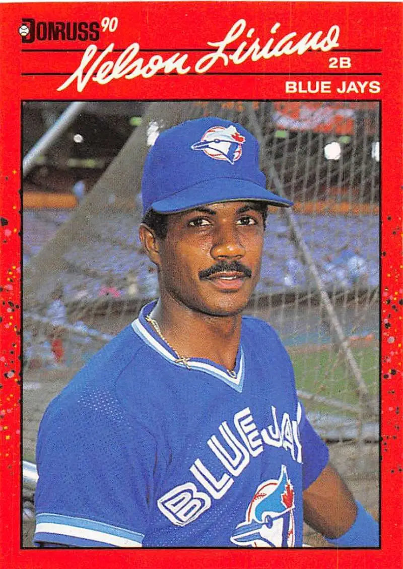 1990 Donruss #267 Nelson Liriano NM-MT Blue Jays ID:4955