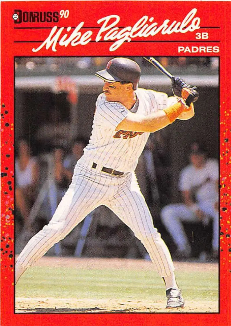 1990 Donruss #364 Mike Pagliarulo NM-MT Padres ID:5022